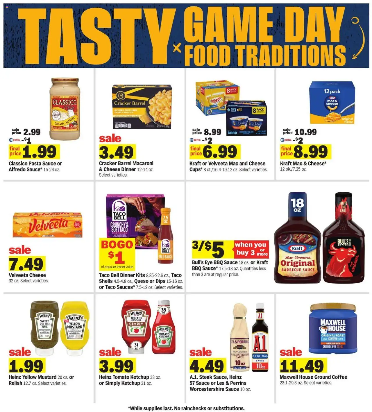 Meijer Weekly Ad - MI - valid from 01.10.2025 | Page: 32 | Products: Cheese, Coffee, Pasta, Grill