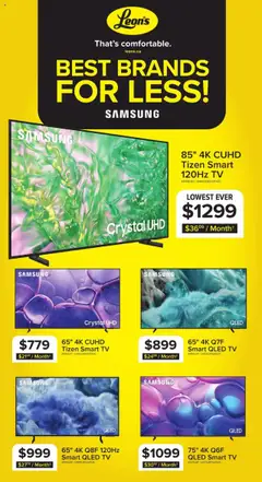 Preview of Leon's - Best brands for less from shop Leon's valid from 29.08.2025