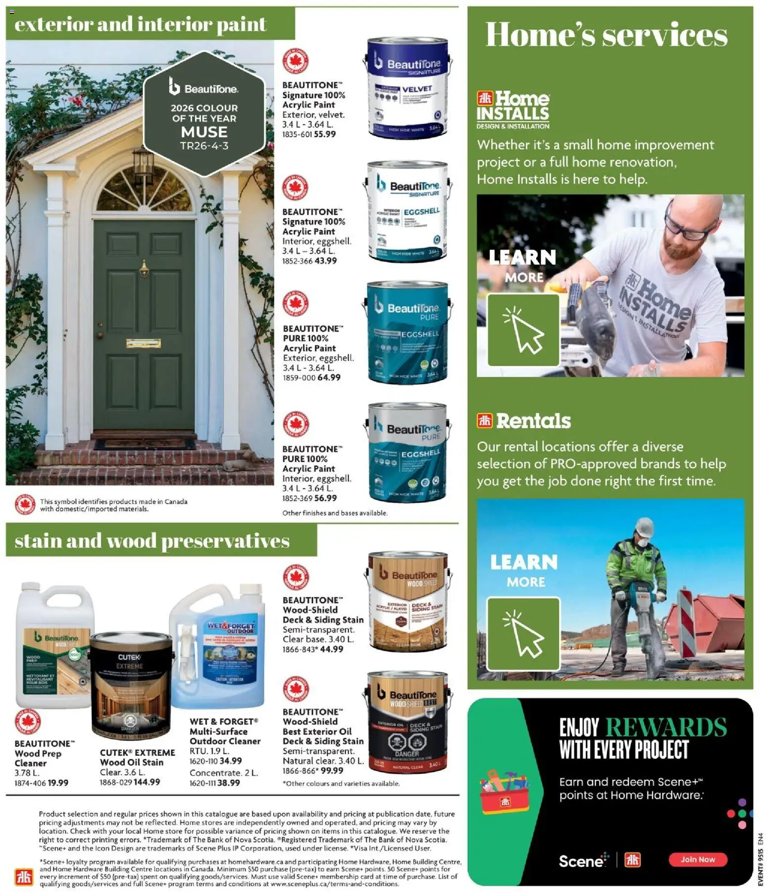 Home Hardware flyer valid from 09.04.2026 | Page: 36 | Products: Oil