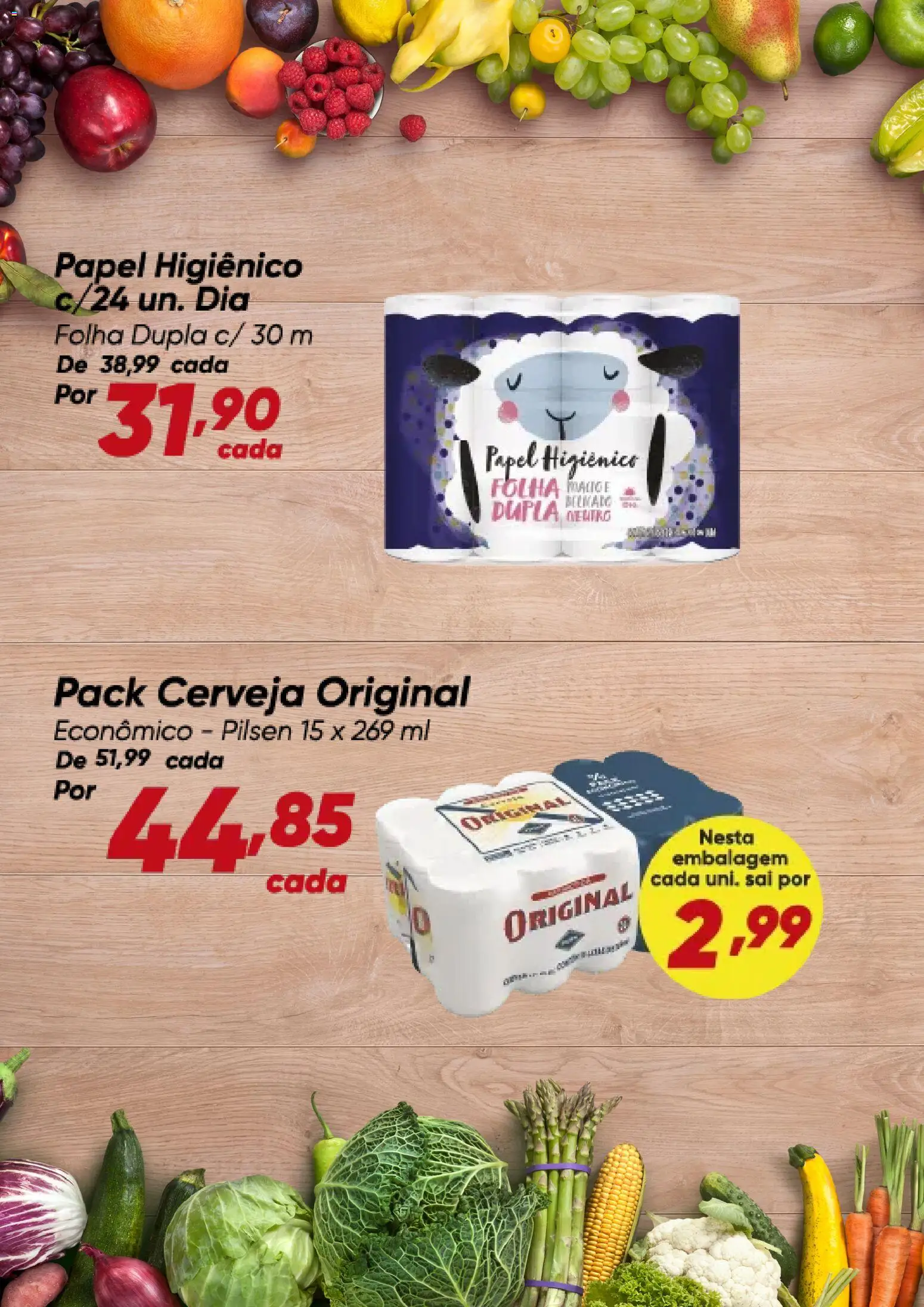 Dia Folheto - válido de 15.01.2026 | Página: 2 | Produtos: Cerveja, Papel higiênico