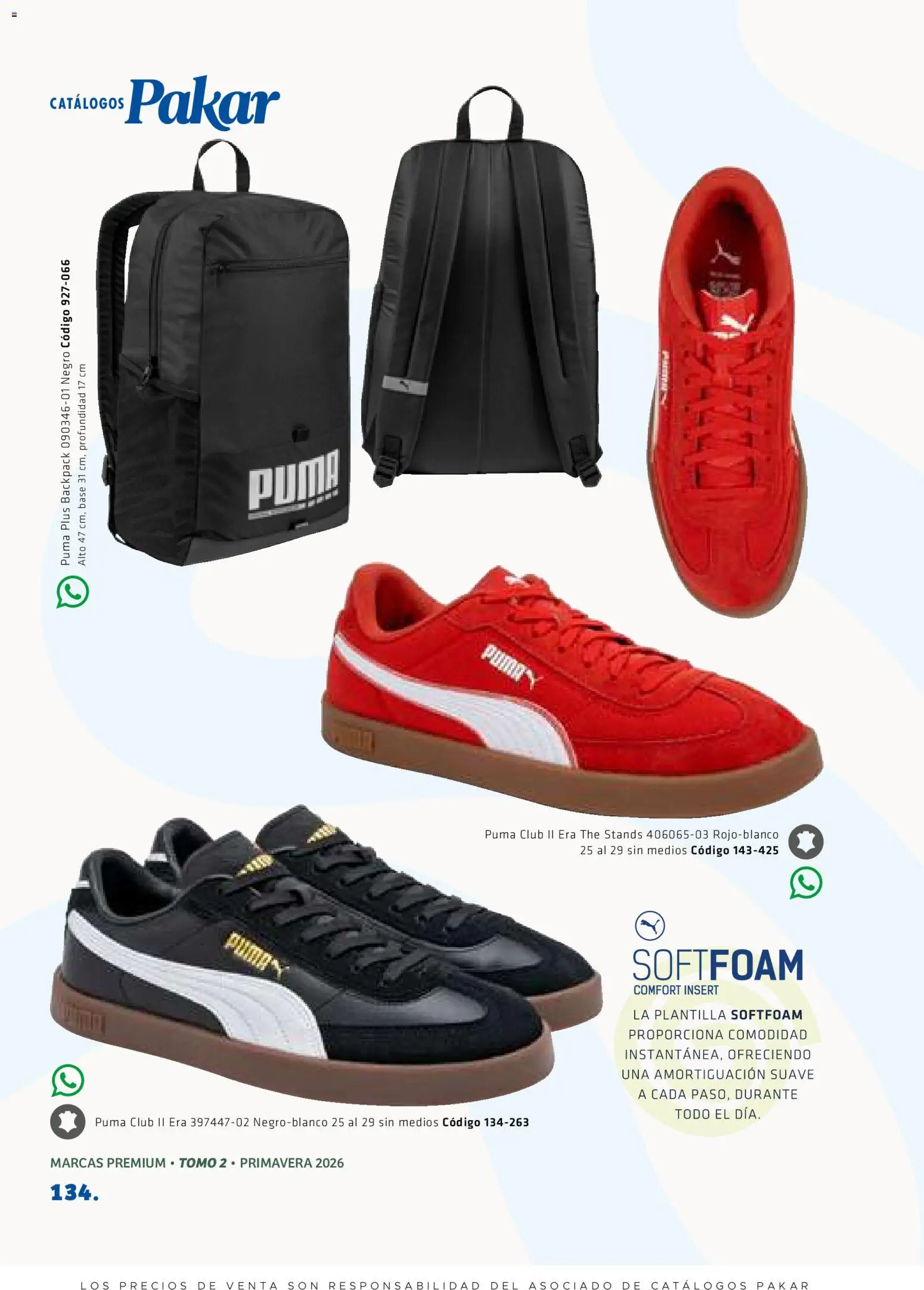 Nuevas ofertas de SC Pakar válidas en toda la República Mexicana desde el 27.02.2026. ¡Encuentra las mejores ofertas en SC Pakar catálogo Premium Men Tomo 2! | Página: 134