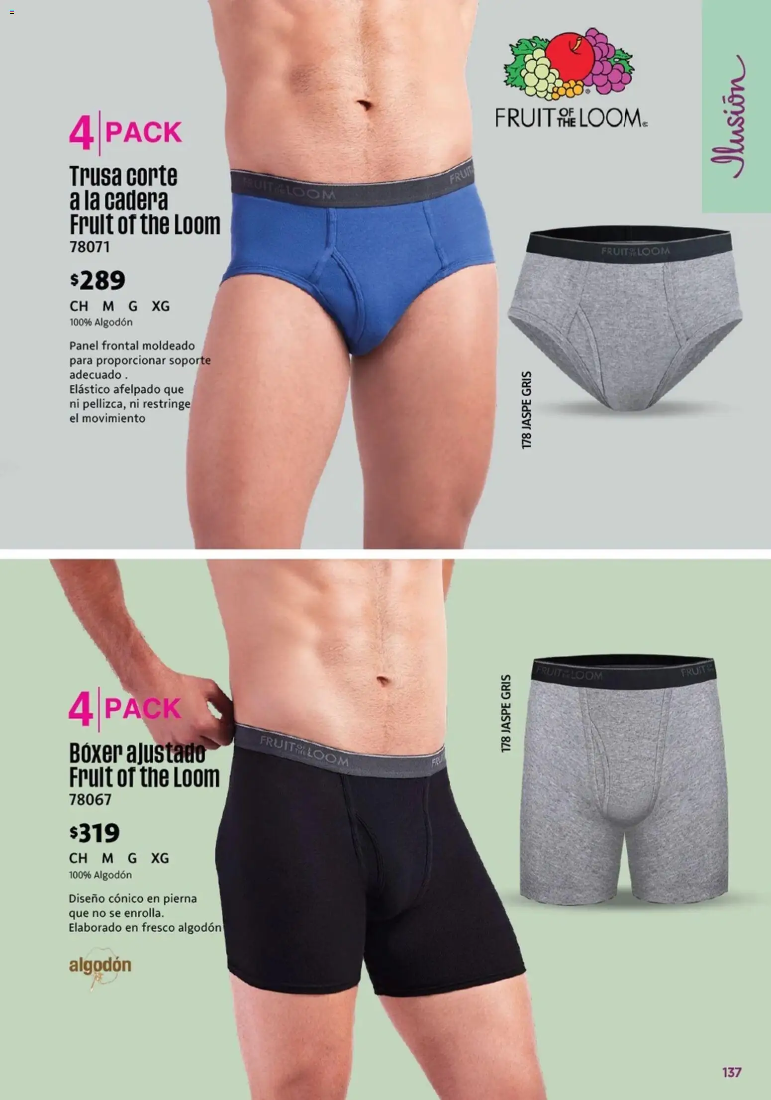 Nuevas ofertas de Ilusión válidas en toda la República Mexicana desde el 01.03.2026. ¡Encuentra las mejores ofertas en Ilusión catálogo Marcas Amigas! | Página: 139 | Productos: Algodón