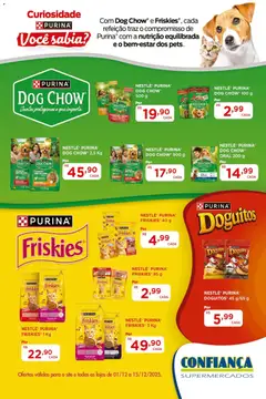 Confiança - Ofertas Nestlé Purina - Pré-Visualização do folheto da loja Confiança, válido de 01.12.2025
