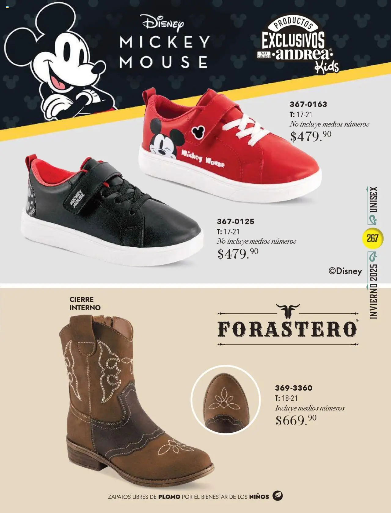 Nuevas ofertas de Andrea válidas en toda la República Mexicana desde el 13.10.2025. ¡Encuentra las mejores ofertas en Andrea - Catálogo Invierno! | Página: 267 | Productos: Zapatos, Mouse