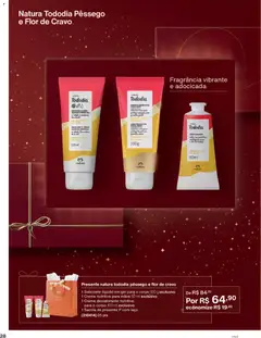 Natura - Ciclo 19/2025 - Pré-Visualização do folheto da loja Natura, válido de 26.11.2025 | Página: 28
