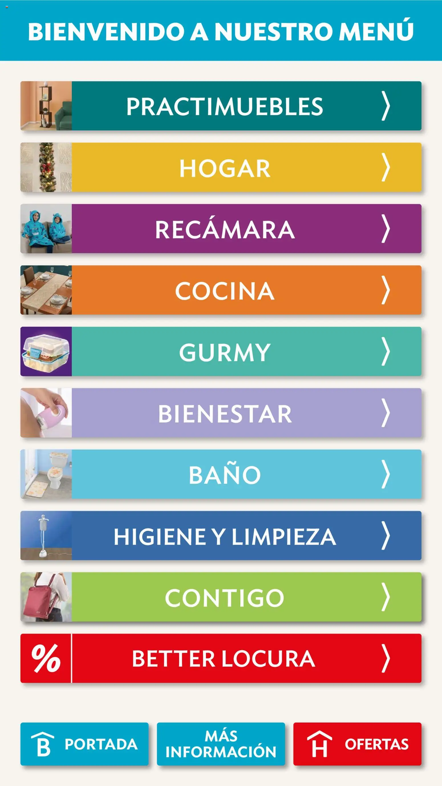 Nuevas ofertas de Betterware válidas en toda la República Mexicana desde el 03.11.2025. ¡Encuentra las mejores ofertas en Betterware campaña 11 2025! | Página: 7 | Productos: Cocina, Baño
