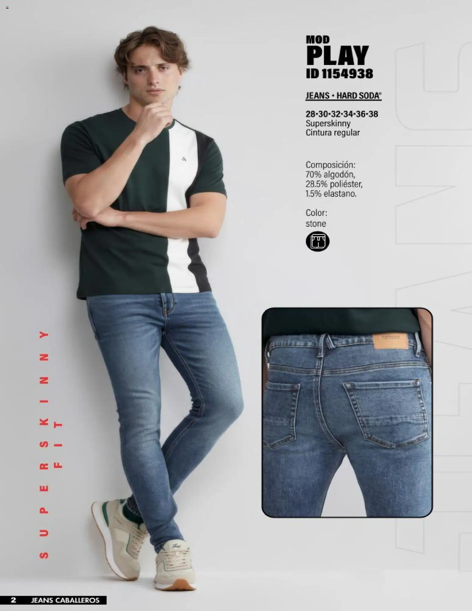 Nuevas ofertas de Price Shoes válidas en toda la República Mexicana desde el 12.11.2025. ¡Encuentra las mejores ofertas en Price Shoes catálogo Jeans Caballeros! | Página: 2