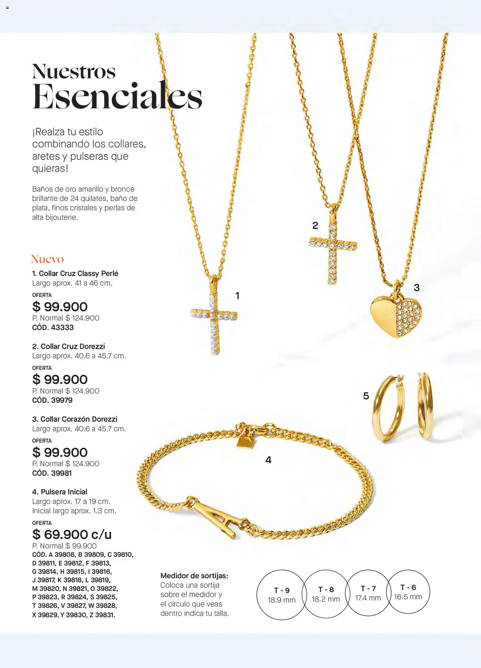 Yanbal revista - valida desde el 03.01.2026 | Página: 78 | Productos: Aretes, Sobre, Baño, Collar