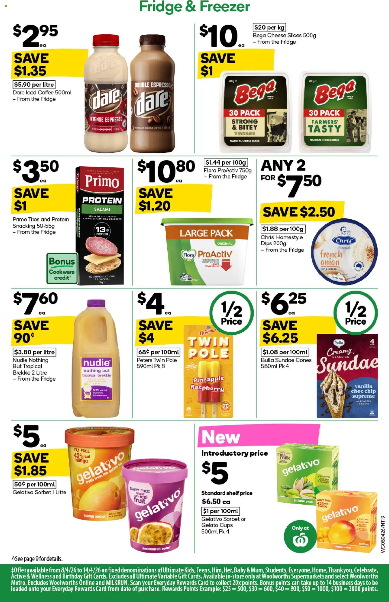 Woolworths catalogue - valid from 08.04.2026 | Page: 19 | Products: Milk, Rice, Pineapple, Passionfruit