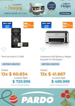 Vista previa Pardo catálogo válido desde el 02.12.2025 | Página: 5 | Productos: Impresora, Audio, Micrófono