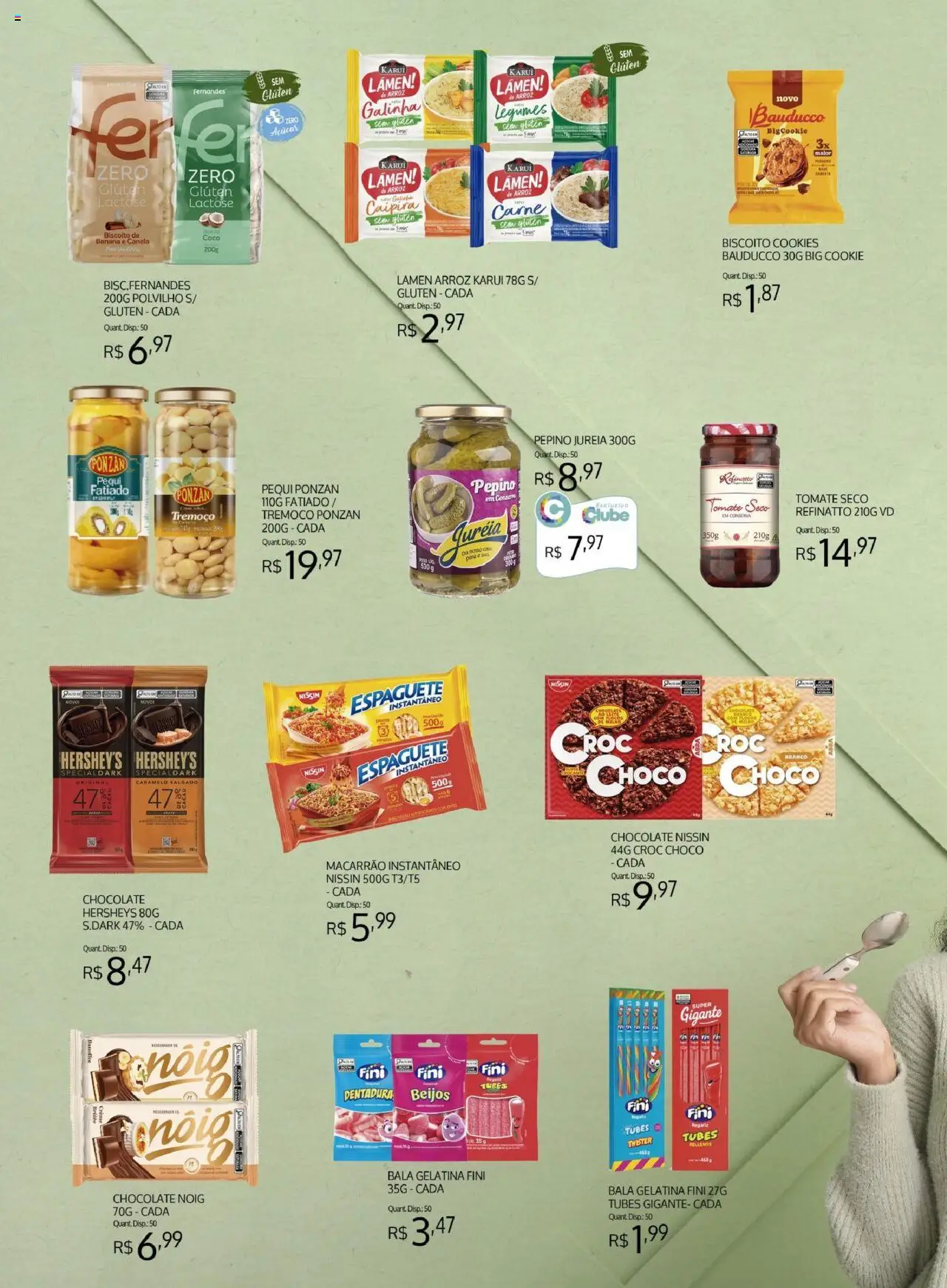 Bistek Supermercados Folheto - válido de 01.10.2025 | Página: 2 | Produtos: Pequi, Chocolate, Base, Macarrão instantâneo