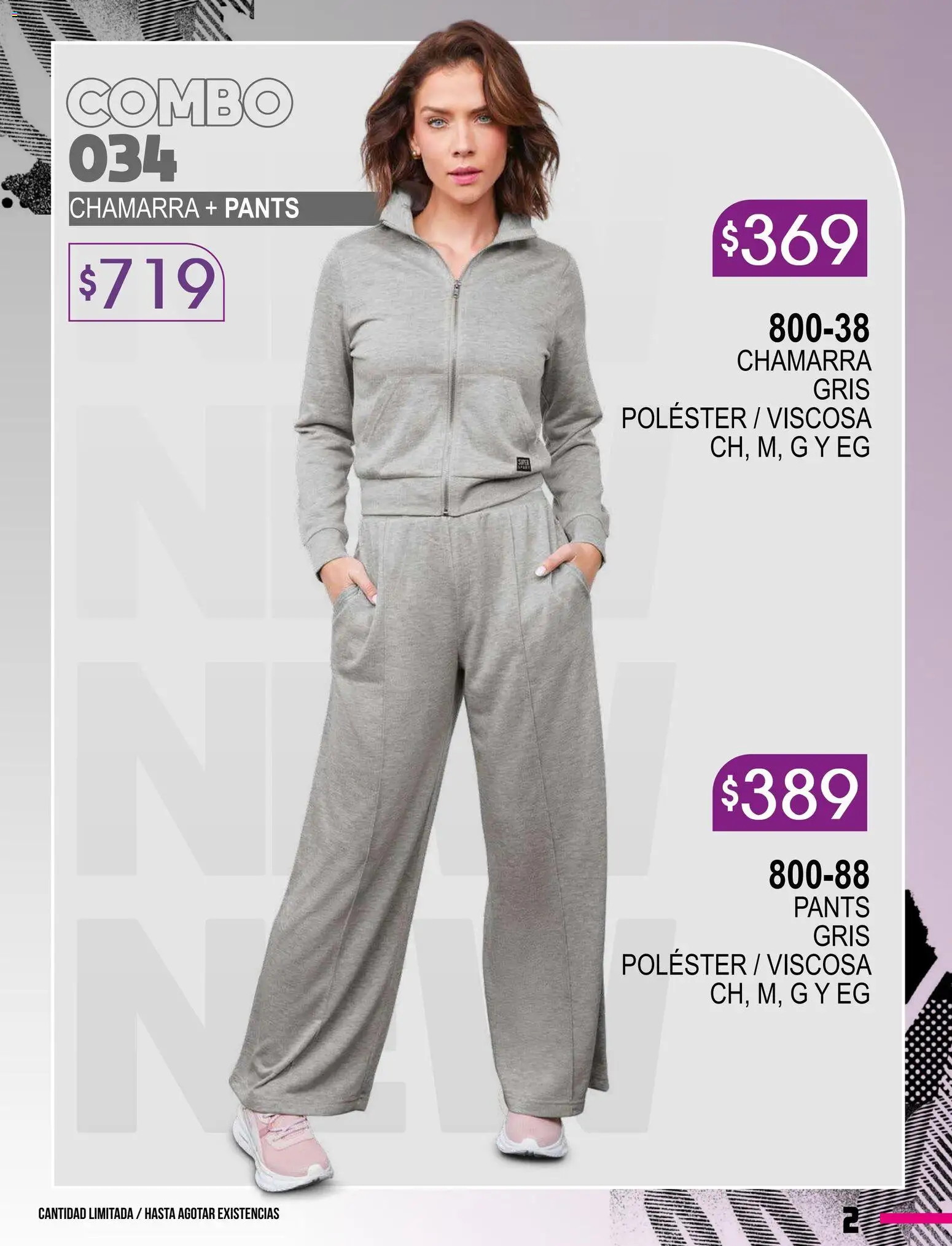 Nuevas ofertas de Cklass válidas en toda la República Mexicana desde el 08.01.2026. ¡Encuentra las mejores ofertas en Cklass catálogo Especial Supersport Caballero! | Página: 55 | Productos: Chamarra, Pants