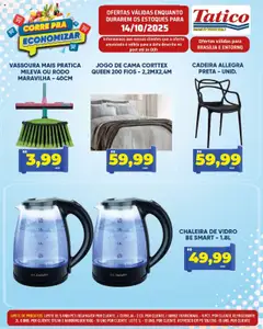 Tatico - Ofertas do Dia - Pré-Visualização do folheto da loja Tatico, válido de 15.10.2025 | Página: 30 | Produtos: Chaleira, Pó, Refrigerante, Rodo