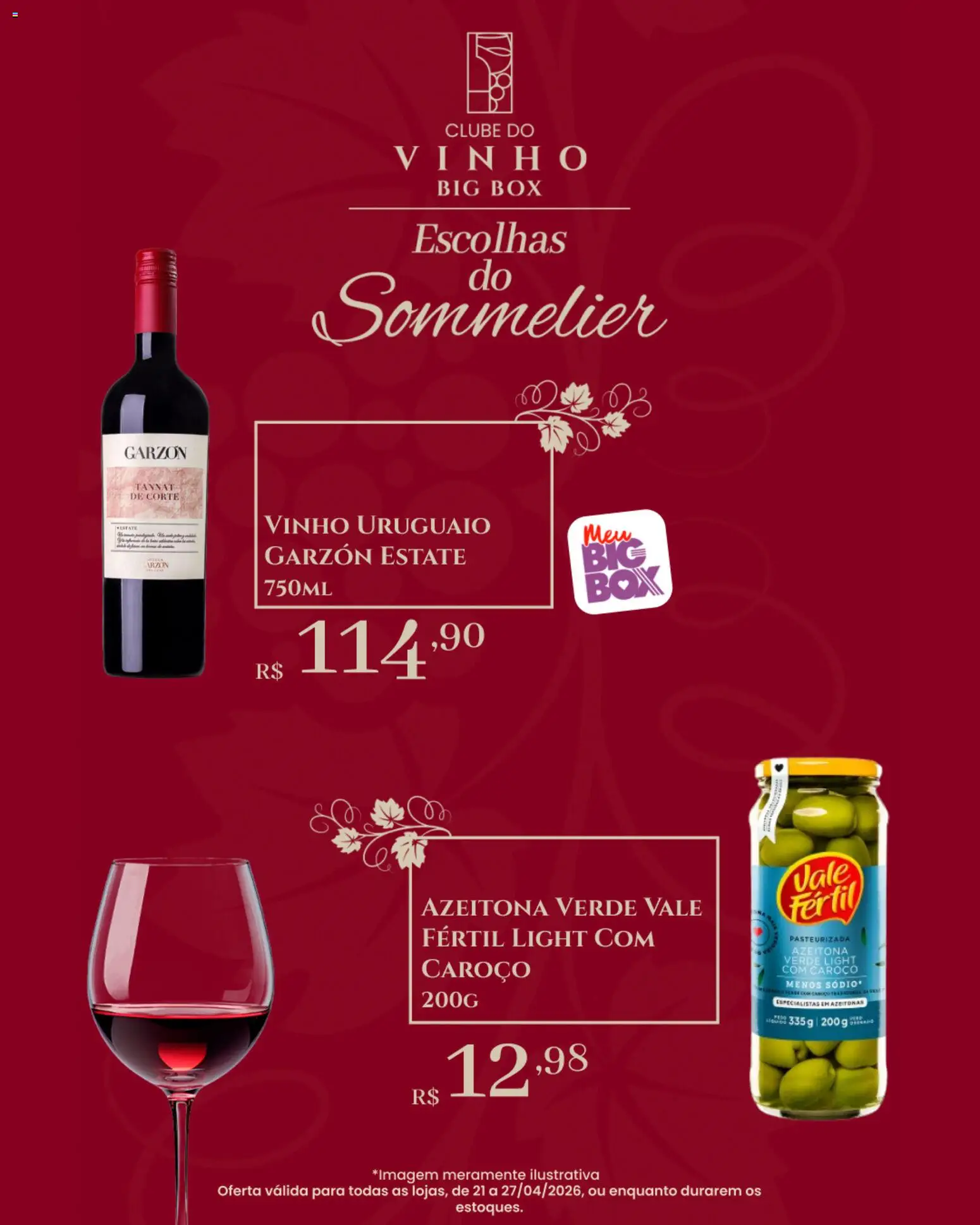 Big Box Folheto - válido de 21.04.2026 | Página: 6 | Produtos: Vinho