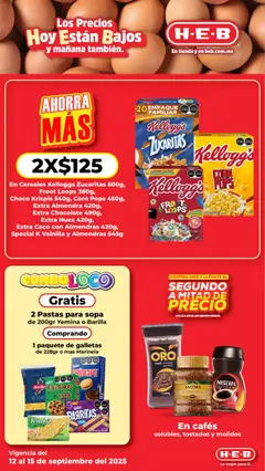 Nuevas ofertas de H-E-B válidas en toda la República Mexicana desde el 12.09.2025. ¡Encuentra las mejores ofertas en H-E-B - Folleto! | Página: 10