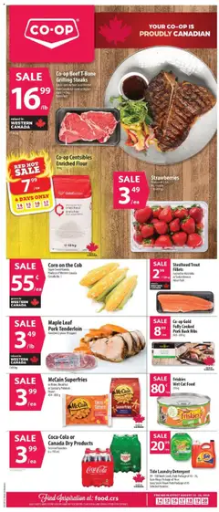 Preview of Co-op Food weekly flyer / circulaire from shop Co-op Food valid from 14.08.2025