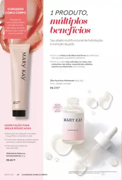 Mary Kay - Catálogo Janeiro/Fevereiro 2026 - Pré-Visualização do folheto da loja Mary Kay, válido de 01.01.2026 | Página: 52 | Produtos: Multifuncional, Óleo