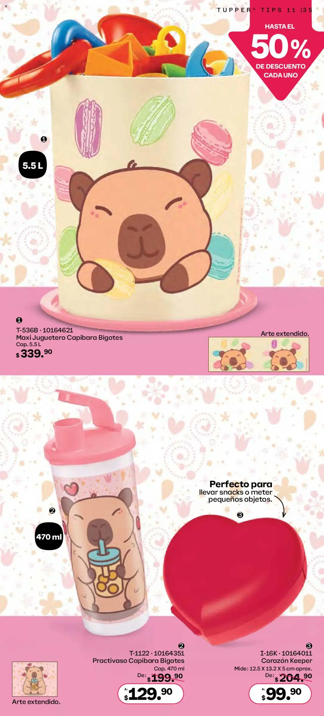 Nuevas ofertas de Tupperware válidas en toda la República Mexicana desde el 06.10.2025. ¡Encuentra las mejores ofertas en Tupperware - Catálogo! | Página: 35 | Productos: Tupper