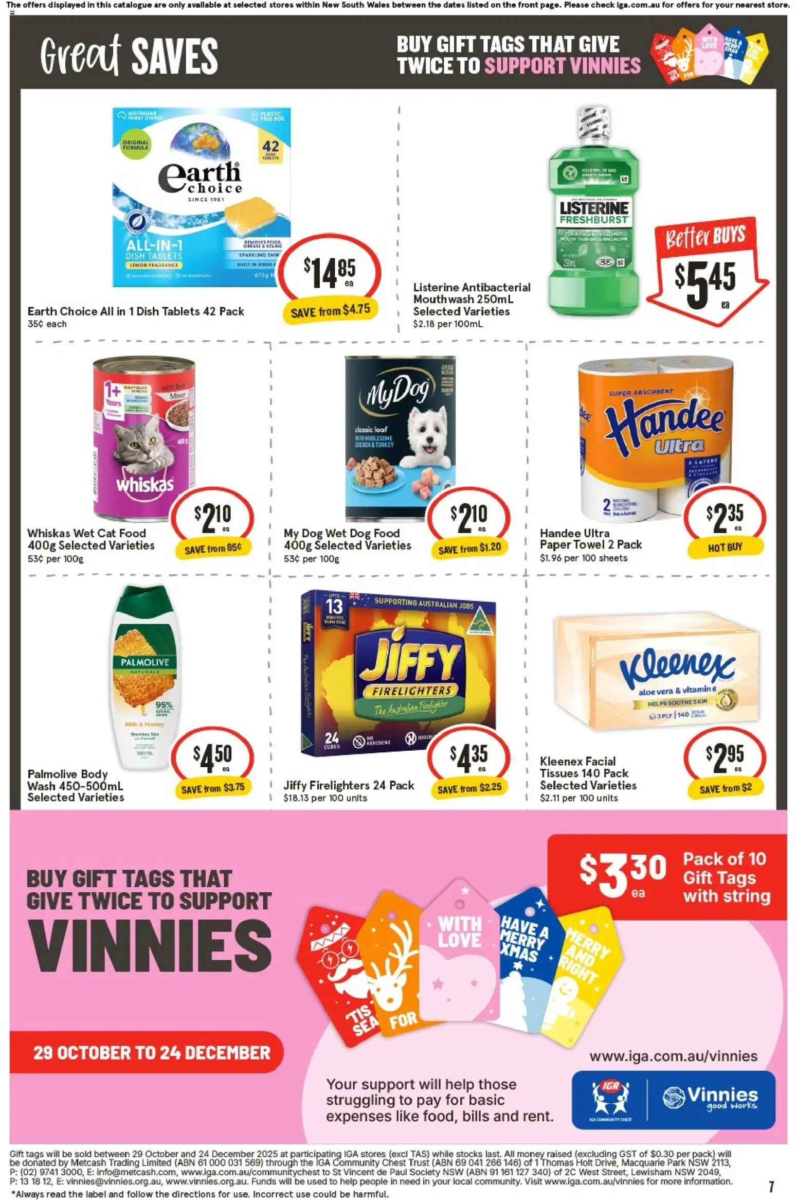 IGA catalogue - valid from 26.11.2025 | Page: 7 | Products: Box, Tablets, Tissues, Vitamin