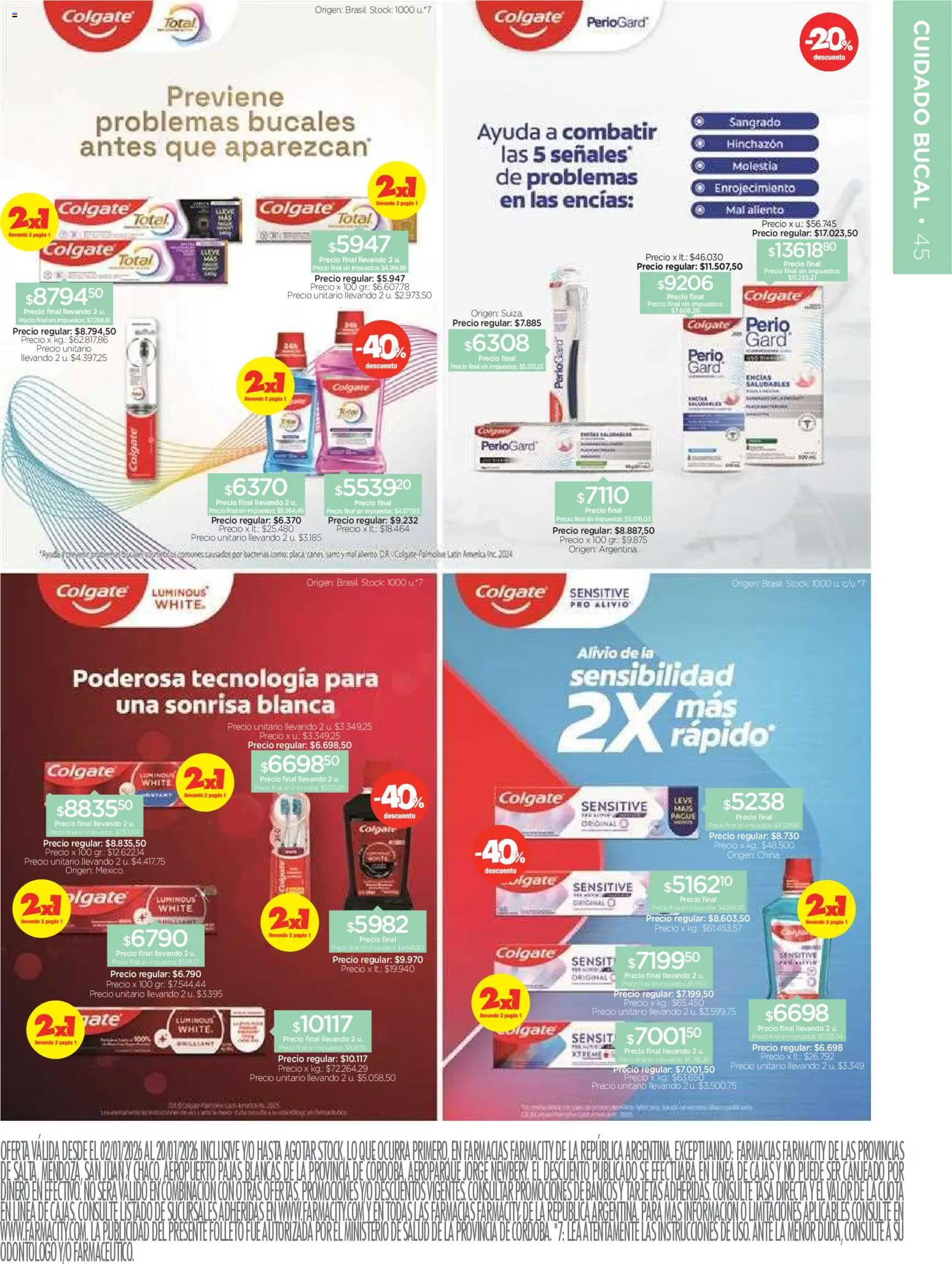 Farmacity catálogo │ válido desde el 02.01.2026 | Página: 45