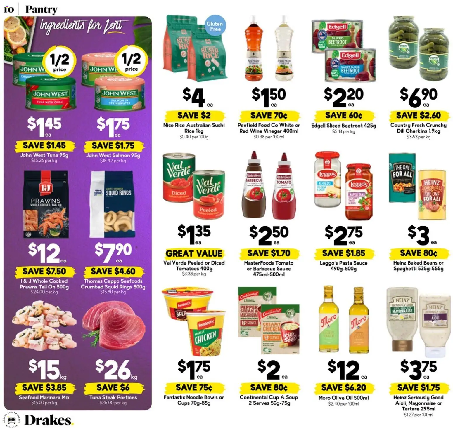 Drakes catalogue - valid from 18.02.2026 | Page: 10 | Products: Wine, Sauce, Tuna, Chilli