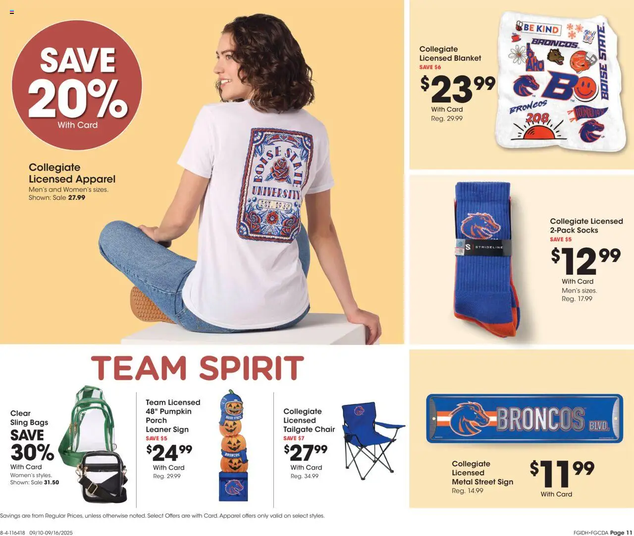 Fred Meyer Home & Apparel - valid from 10.09.2025 | Page: 13 | Products: Blanket, Chair, Socks, Pumpkin