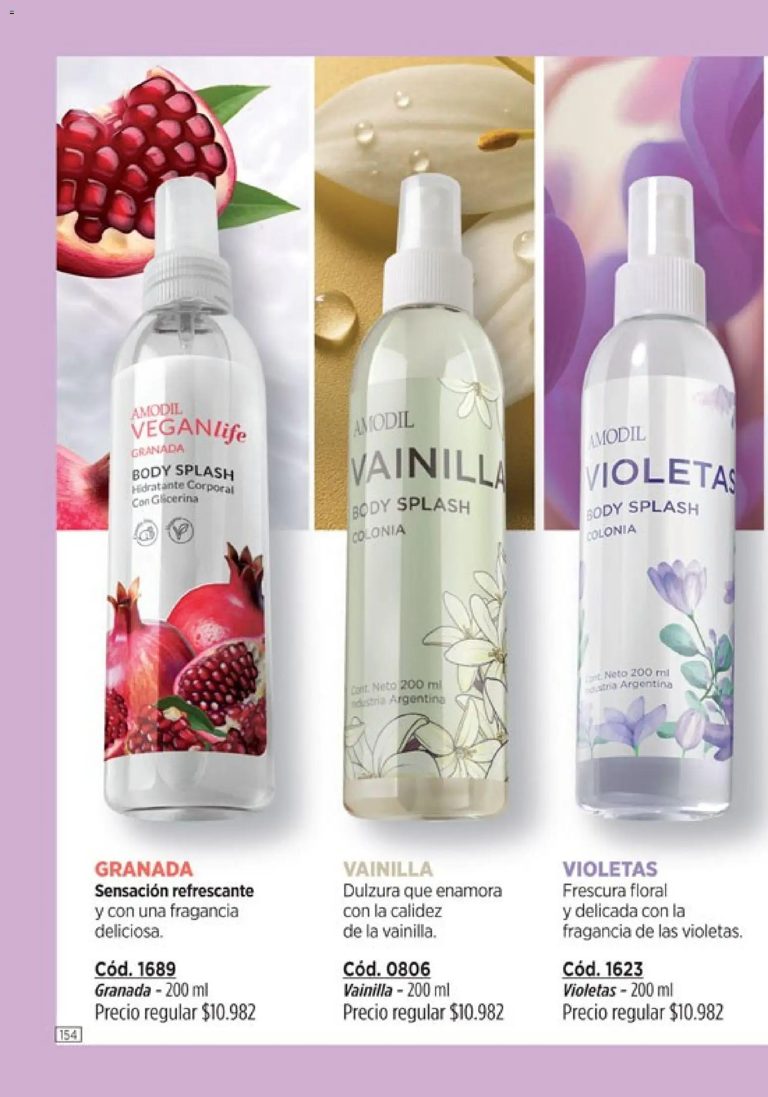 Catálogo Amodil Campaña 5 │ válido desde el 01.03.2026 | Página: 154 | Productos: Body, Fragancia