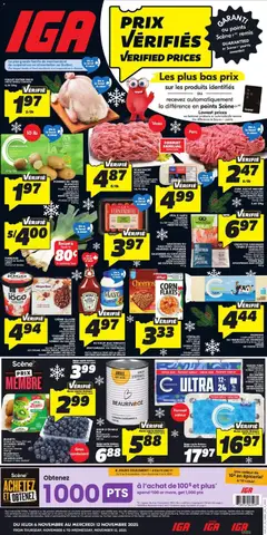 Preview of IGA circulaire - Quebec from shop IGA valid from 06.11.2025