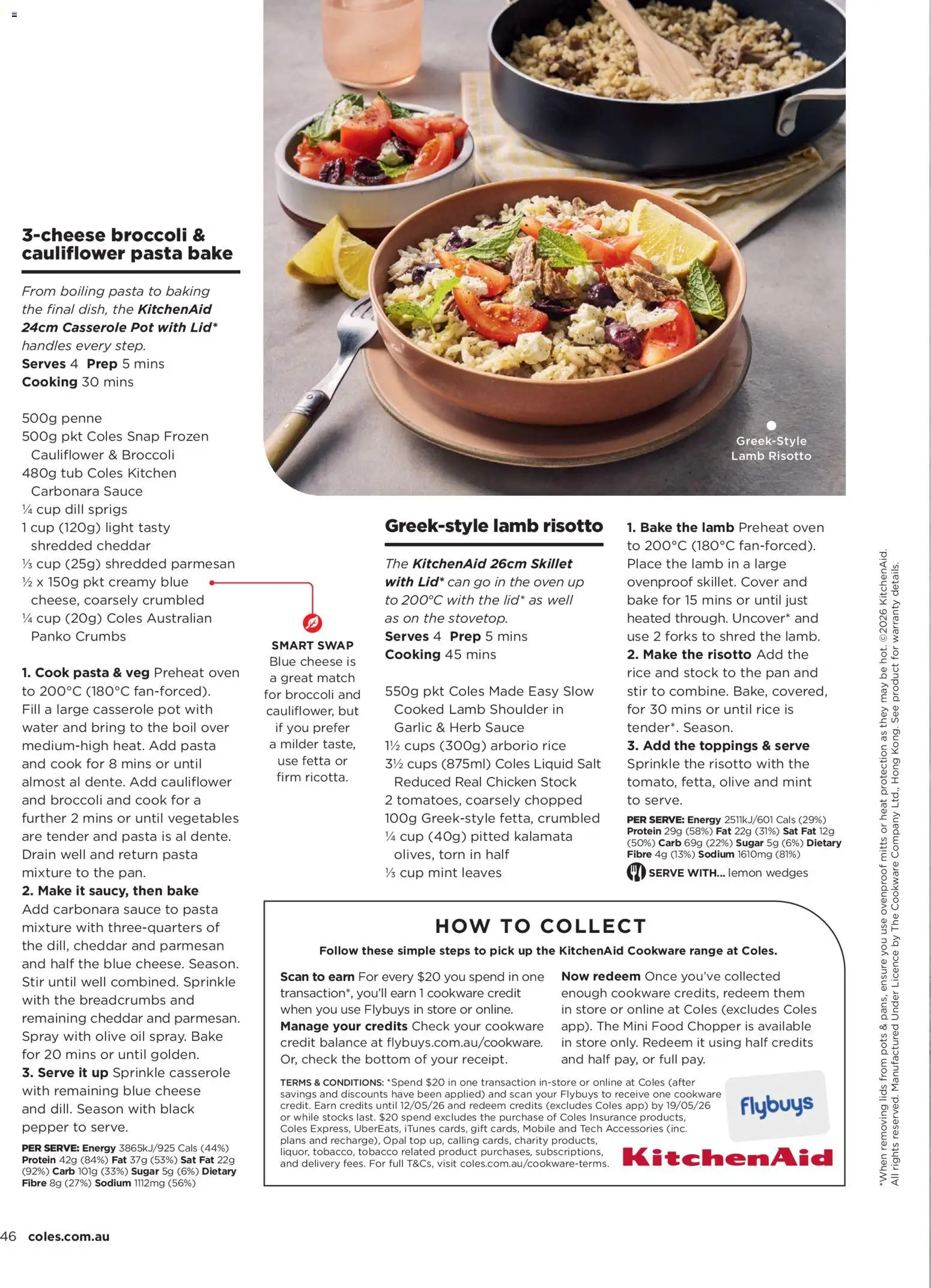 Coles catalogue - valid from 02.04.2026 | Page: 46 | Products: Chicken, Lamb, Dill, Mobile