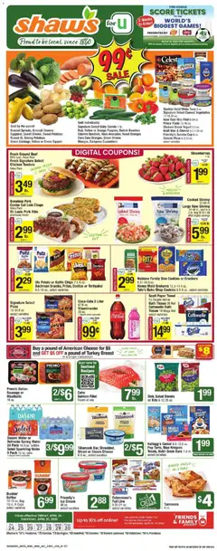 Preview of Shaw's weekly ads valid from 24.04.2026