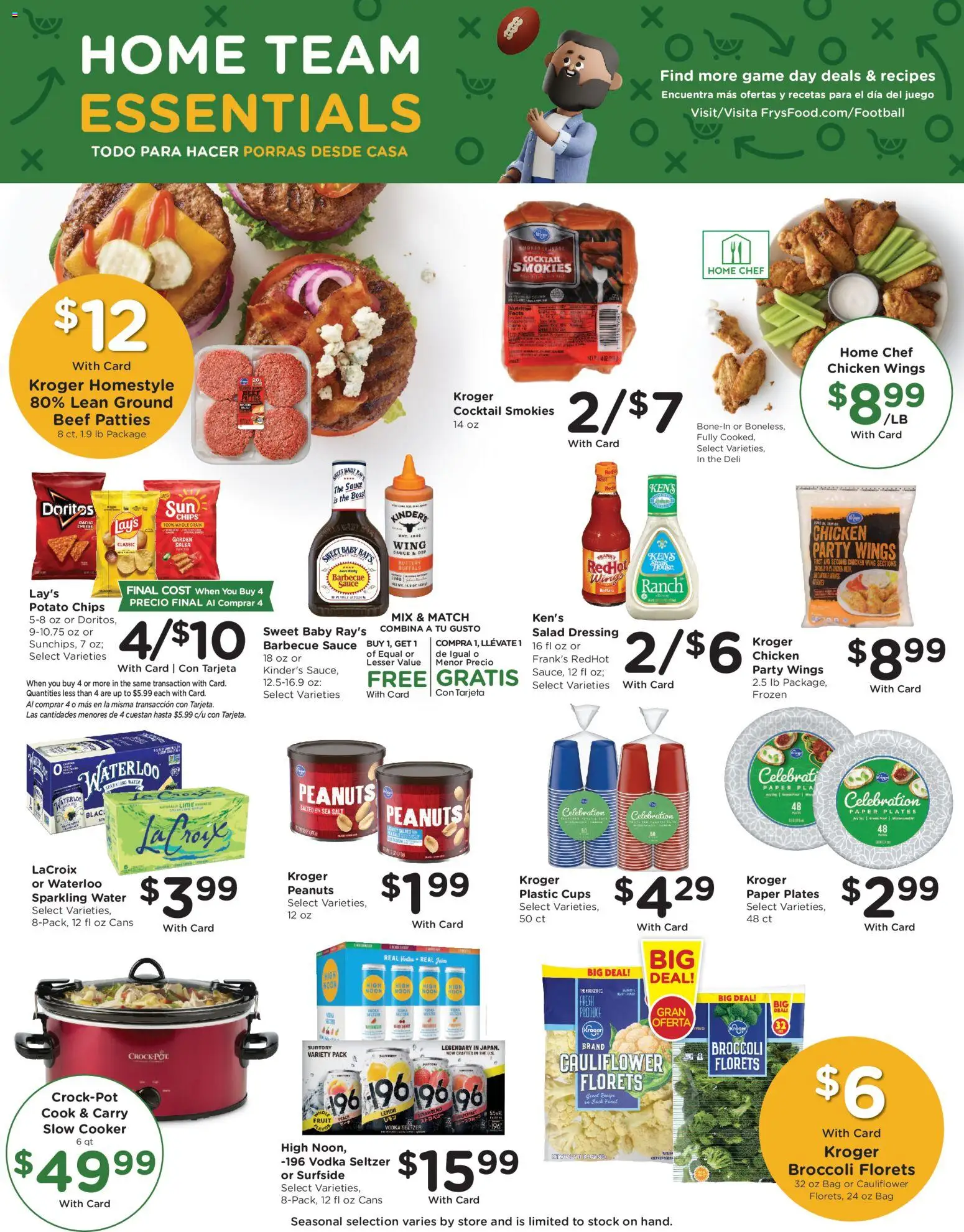 Fry's Food Weekly Ad - valid from 21.01.2026 | Page: 6 | Products: Sauce, Lemon, Peach, Bag
