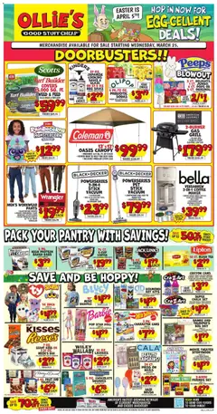Preview of Ollie's weekly ads valid from 25.03.2026