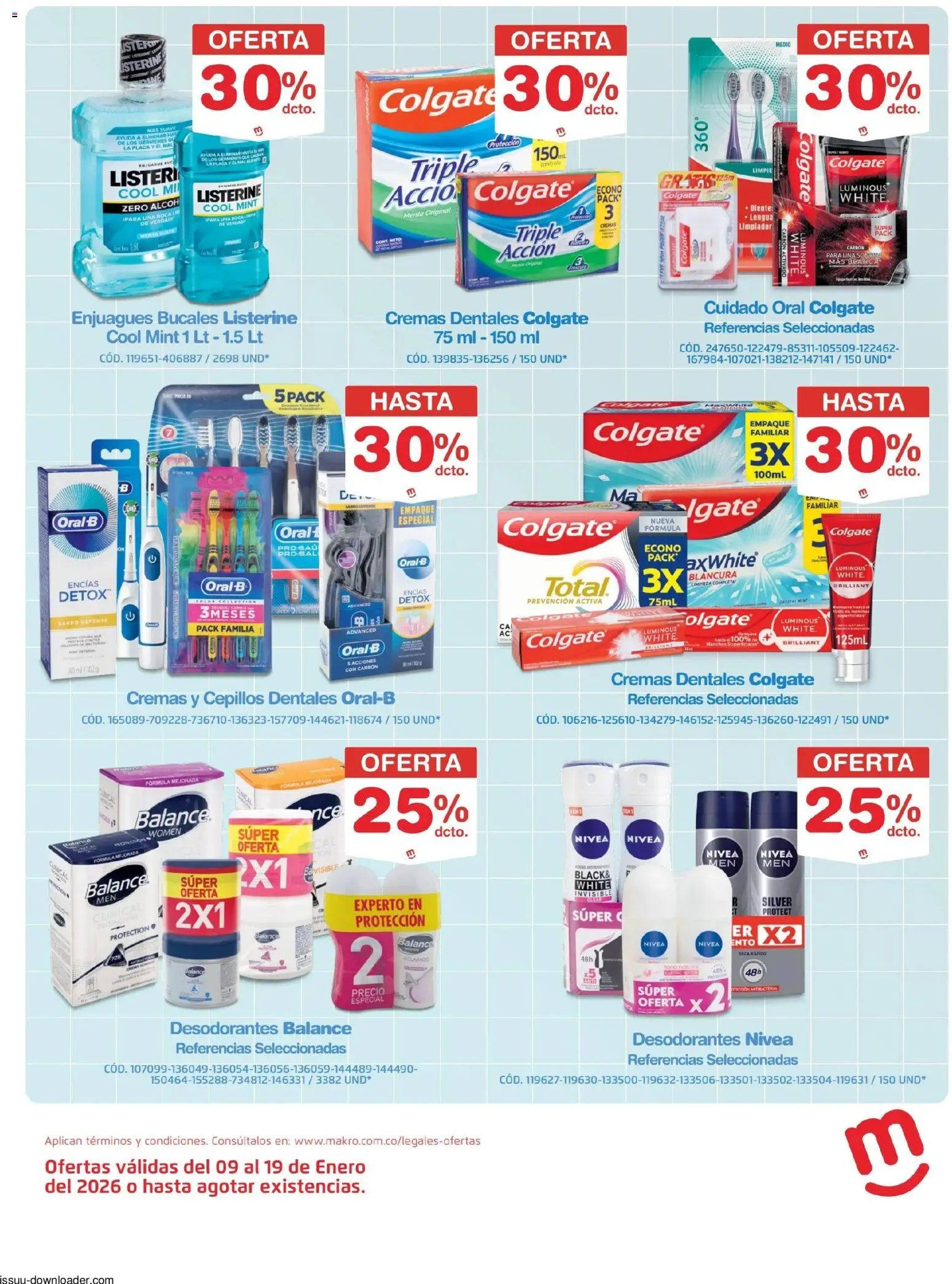Makro revista - valida desde el 09.01.2026 | Página: 4 | Productos: Sal, Limpiador