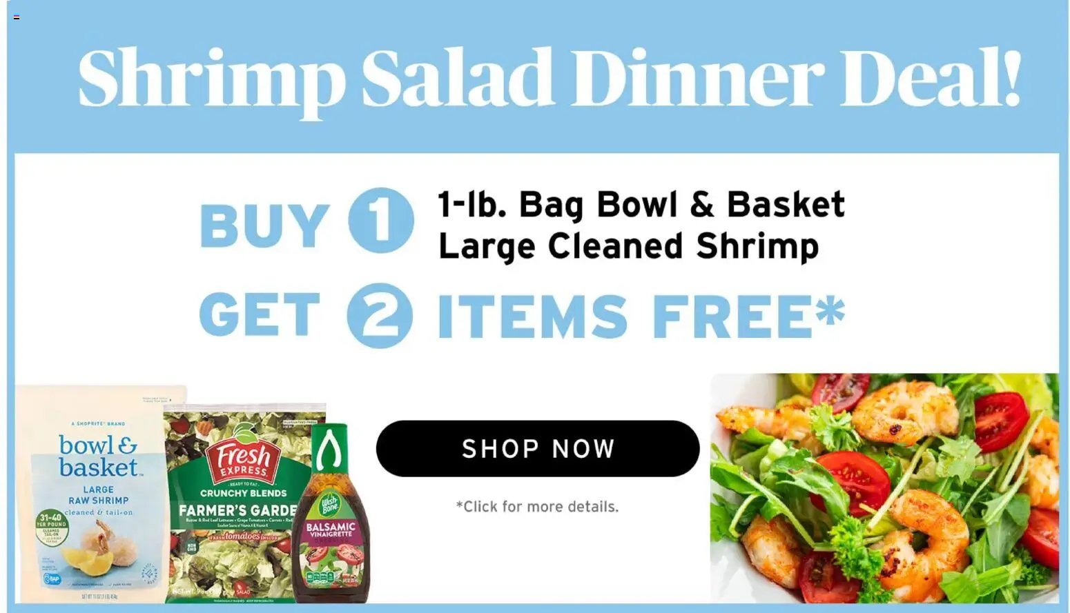 ShopRite Weekly Ad - valid from 10.04.2026 | Page: 3 | Products: Basket, Butter, Salad, Bag