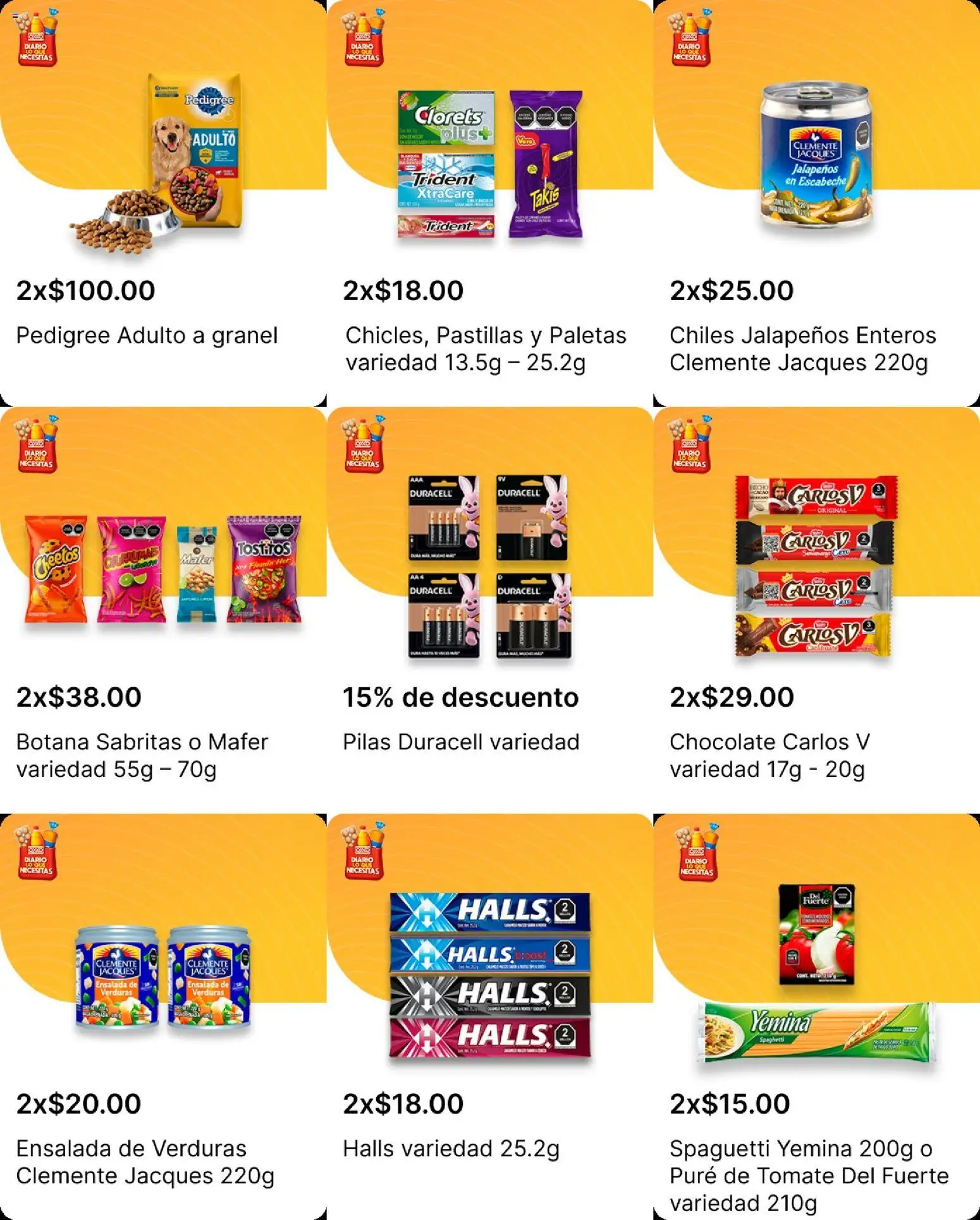 Nuevas ofertas de OXXO válidas en toda la República Mexicana desde el 08.01.2026. ¡Encuentra las mejores ofertas en OXXO folleto! | Página: 1 | Productos: Tomate, Galletas, Ensalada, Pilas