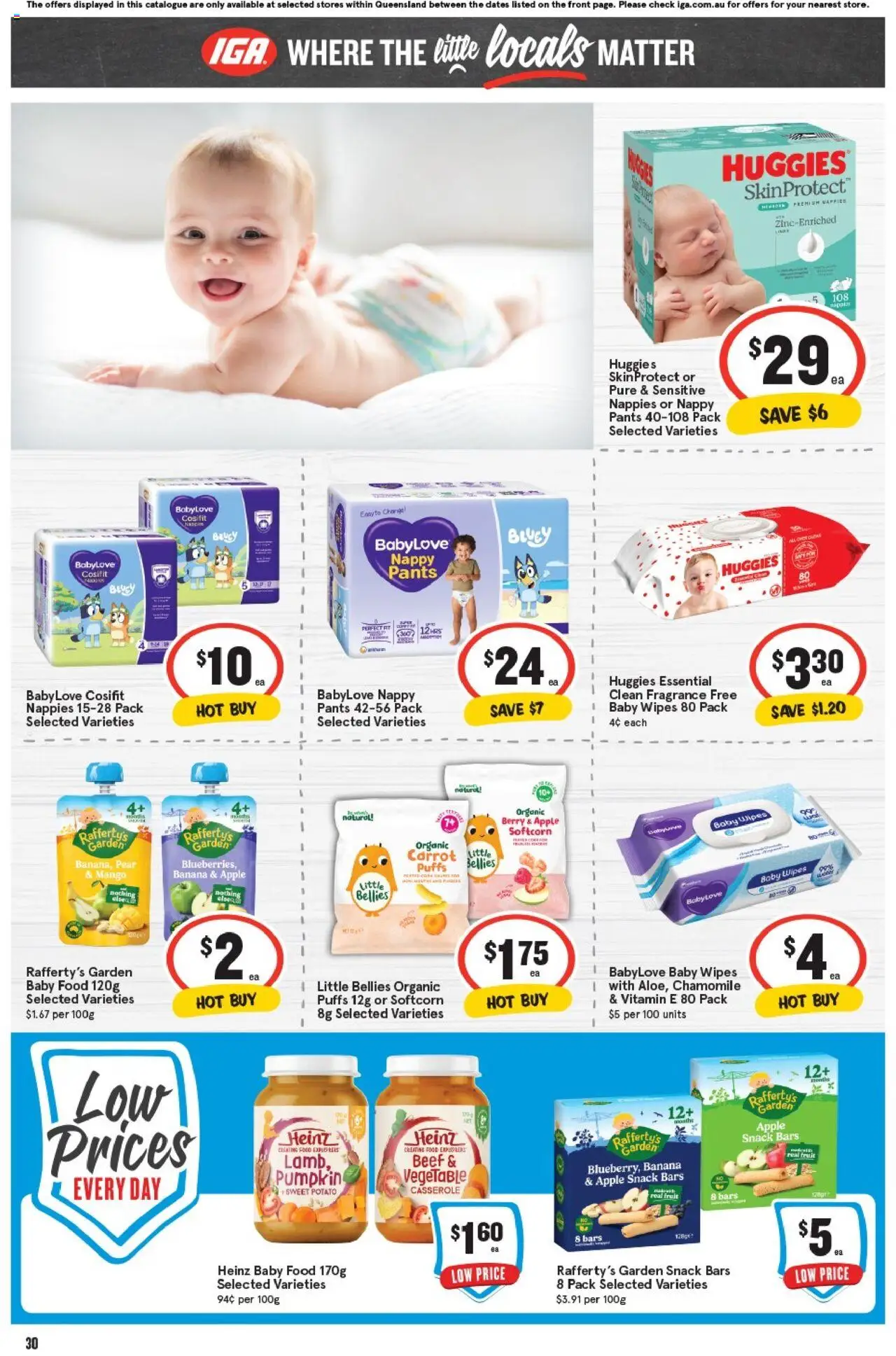 IGA catalogue - valid from 08.10.2025 | Page: 33 | Products: Baby food, Pants, Mango, Vitamin