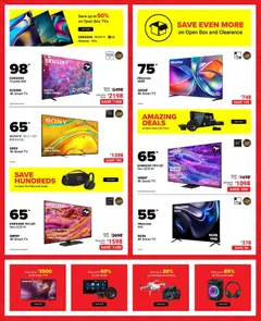 Preview of Visions weekly flyer / circulaire from shop Visions valid from 02.01.2026 | Page: 3 | Products: Tv, Audio, Box