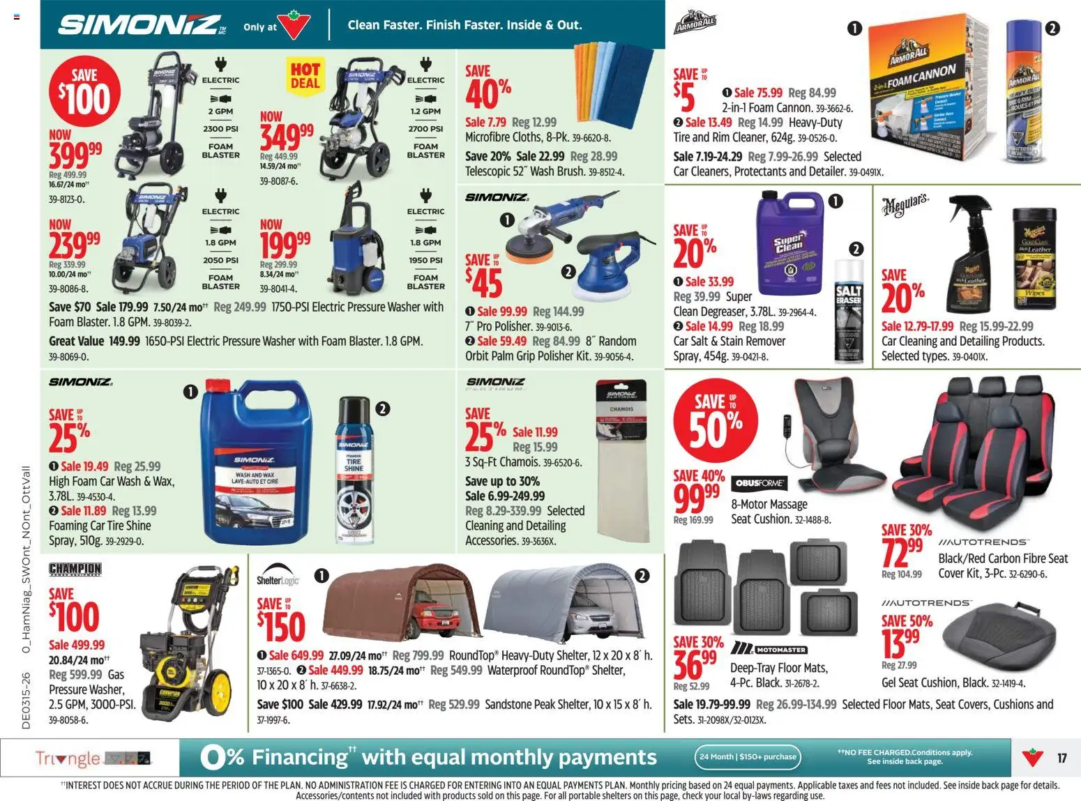Canadian Tire flyer valid from 09.04.2026 | Page: 17 | Products: Stain remover