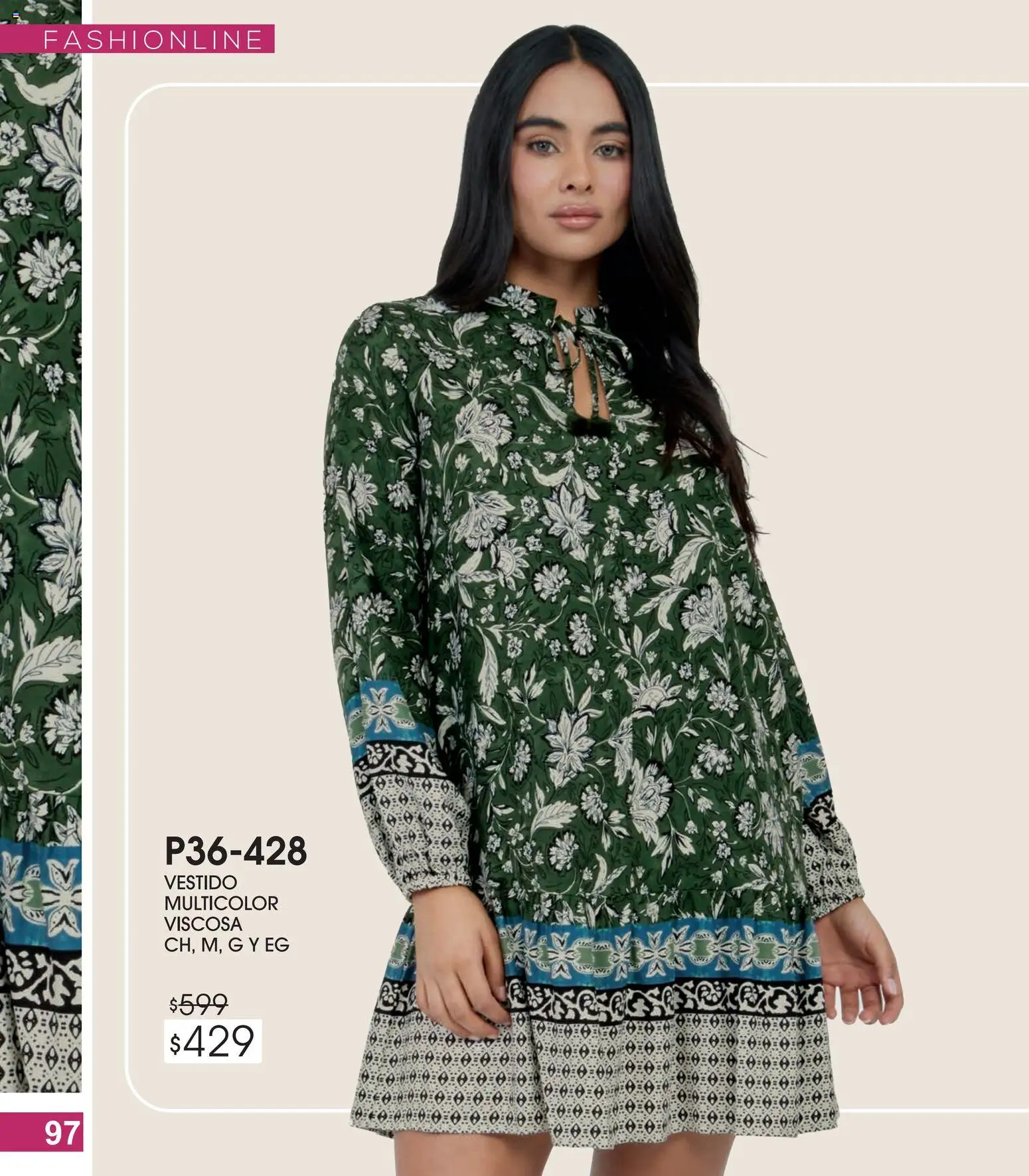 Nuevas ofertas de Cklass válidas en toda la República Mexicana desde el 13.02.2026. ¡Encuentra las mejores ofertas en Cklass catálogo Especial Fashionline! | Página: 98 | Productos: Vestido