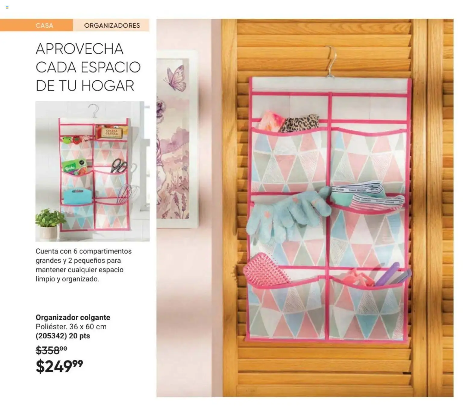 Nuevas ofertas de AVON válidas en toda la República Mexicana desde el 24.04.2026. ¡Encuentra las mejores ofertas en AVON Casa & Estilo 7 2026! | Página: 122 | Productos: Organizador, Cocina