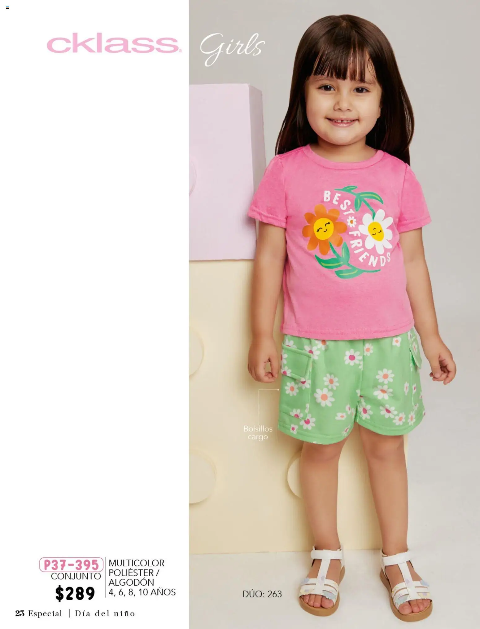 Nuevas ofertas de Cklass válidas en toda la República Mexicana desde el 26.03.2026. ¡Encuentra las mejores ofertas en Cklass catálogo Especial Día del Niño! | Página: 75 | Productos: Algodón, Conjunto