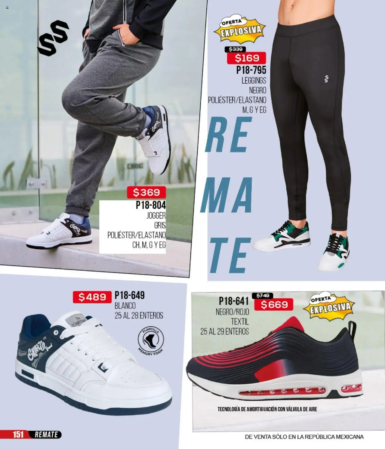 Nuevas ofertas de Cklass válidas en toda la República Mexicana desde el 13.08.2025. ¡Encuentra las mejores ofertas en Cklass - Catálogo Remate Total Ropa! | Página: 273 | Productos: Leggings, Válvula