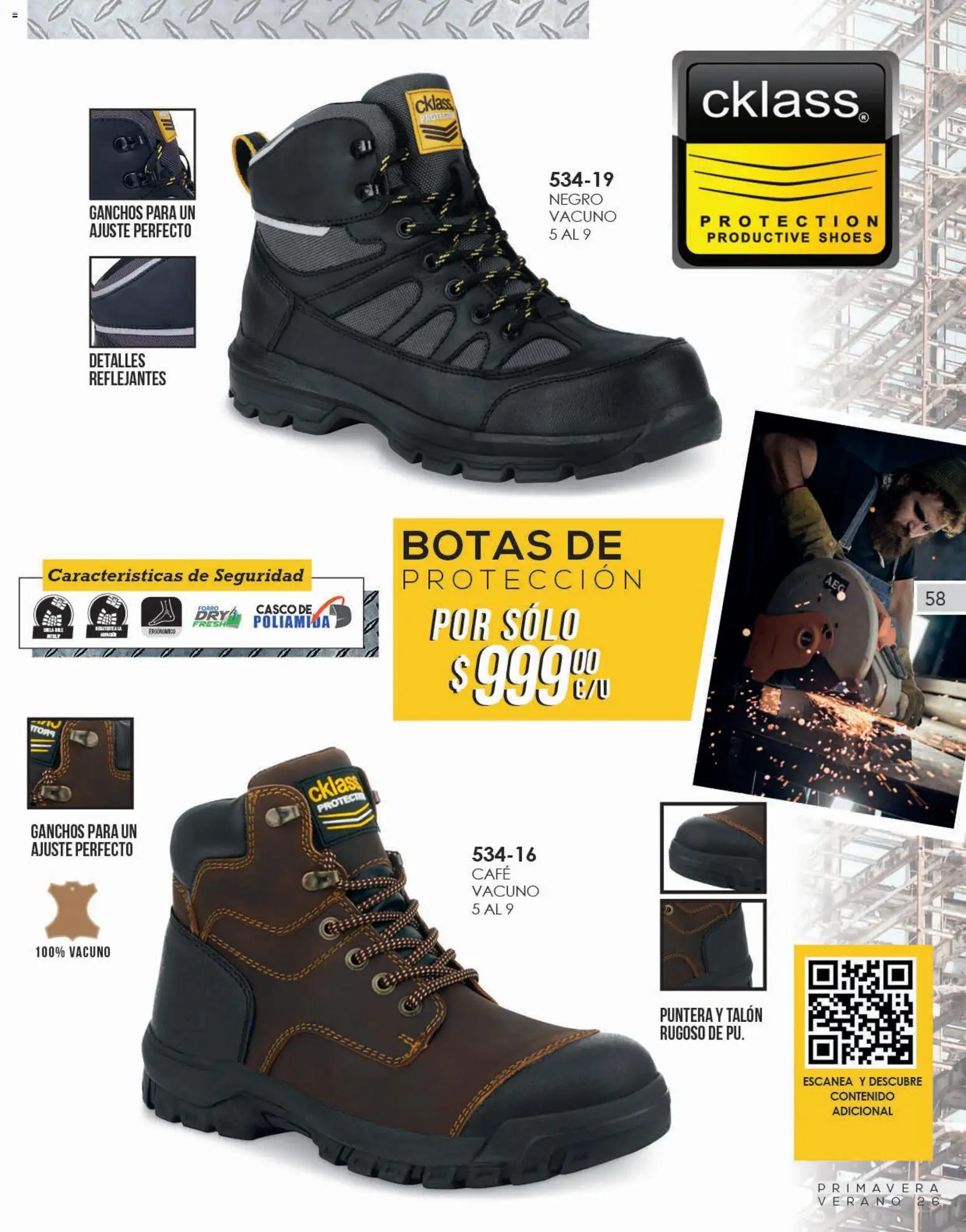 Nuevas ofertas de Cklass válidas en toda la República Mexicana desde el 02.01.2026. ¡Encuentra las mejores ofertas en Cklass catálogo Calzado Caballero! | Página: 59 | Productos: Botas, Café