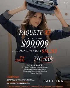 Pacifika - Campaña 02 / 2026 -  Vista previa de la revista de la tienda Pacifika valido desde el 01.02.2026 | Página: 291 | Productos: Té, Pijama