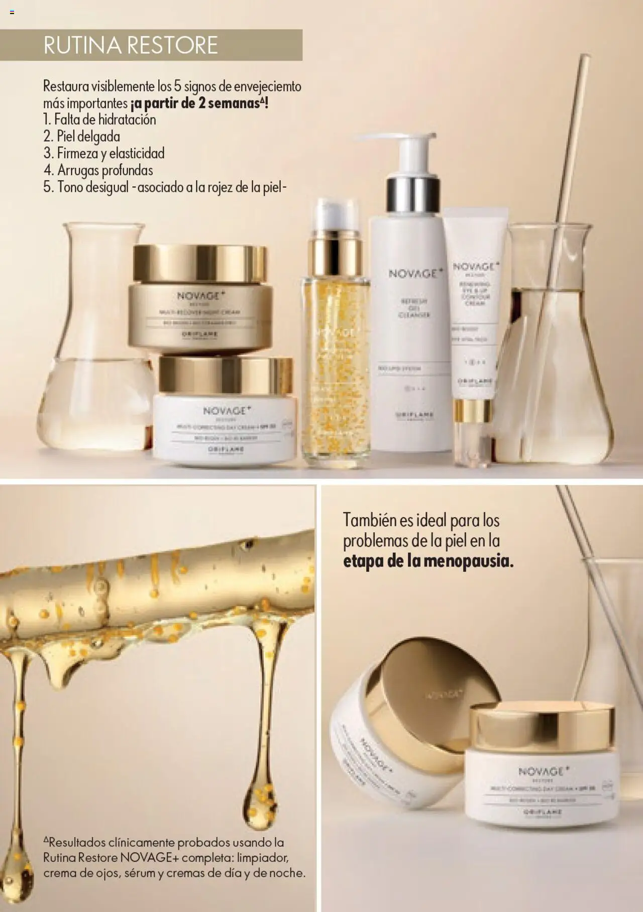 Nuevas ofertas de Oriflame válidas en toda la República Mexicana desde el 04.03.2025. ¡Encuentra las mejores ofertas en Oriflame campaña Novage 4 2025! | Página: 30 | Productos: Serum, Crema