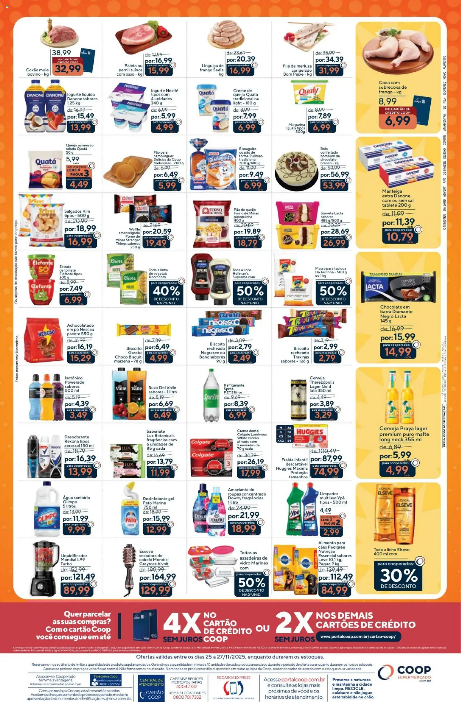 Coop Folheto - válido de 25.11.2025 | Página: 2 | Produtos: Achocolatado, Manteiga, Sorvete, Margarina