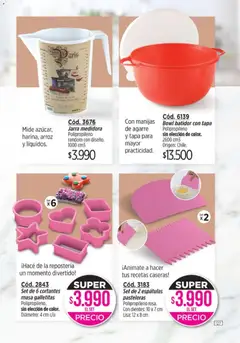 Vista previa Catálogo Amodil Campaña 2 válido desde el 01.02.2026 | Página: 127 | Productos: Jarra medidora, Bowl, Galletitas, Jarra