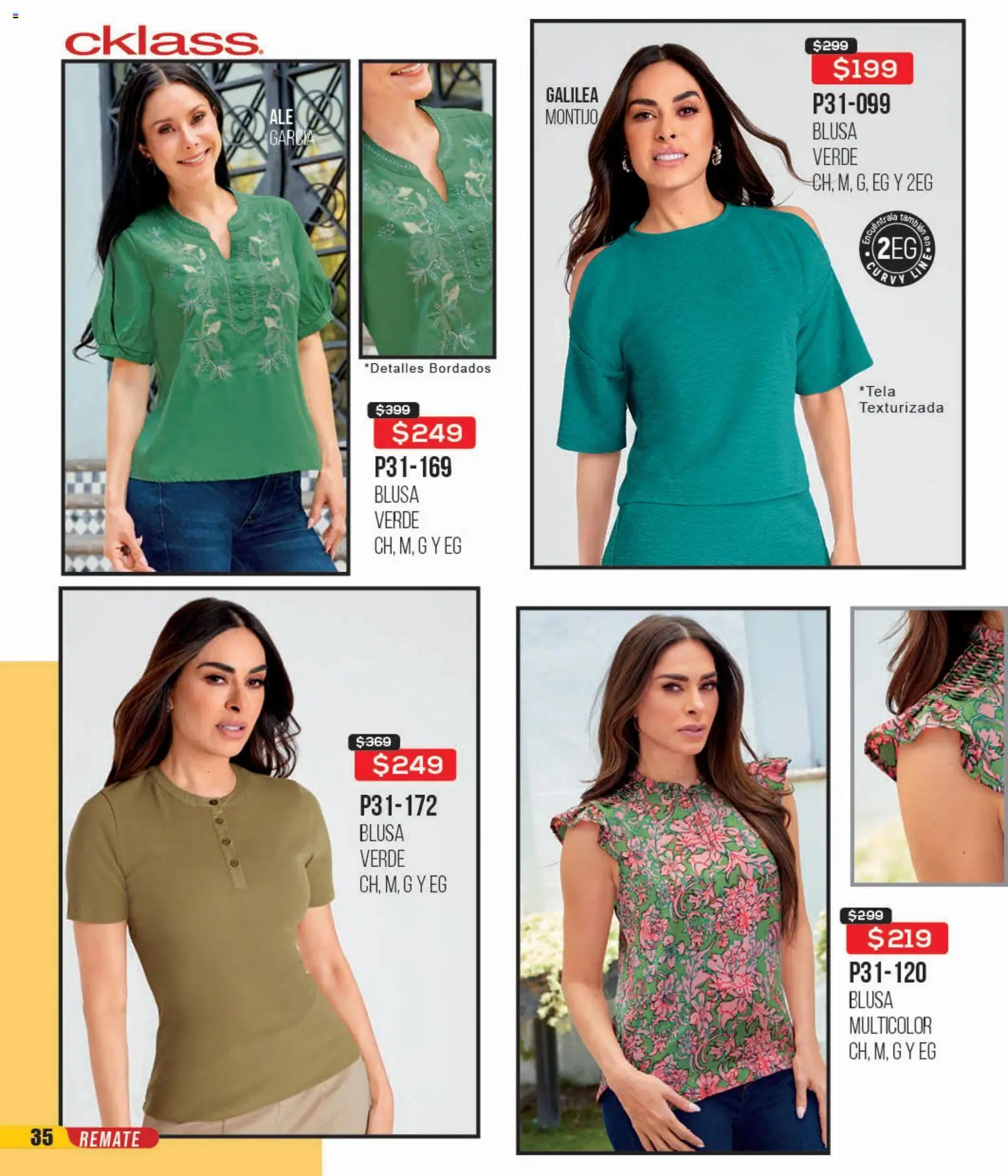 Nuevas ofertas de Cklass válidas en toda la República Mexicana desde el 10.02.2026. ¡Encuentra las mejores ofertas en Cklass catálogo Remate Digital Ropa! | Página: 36