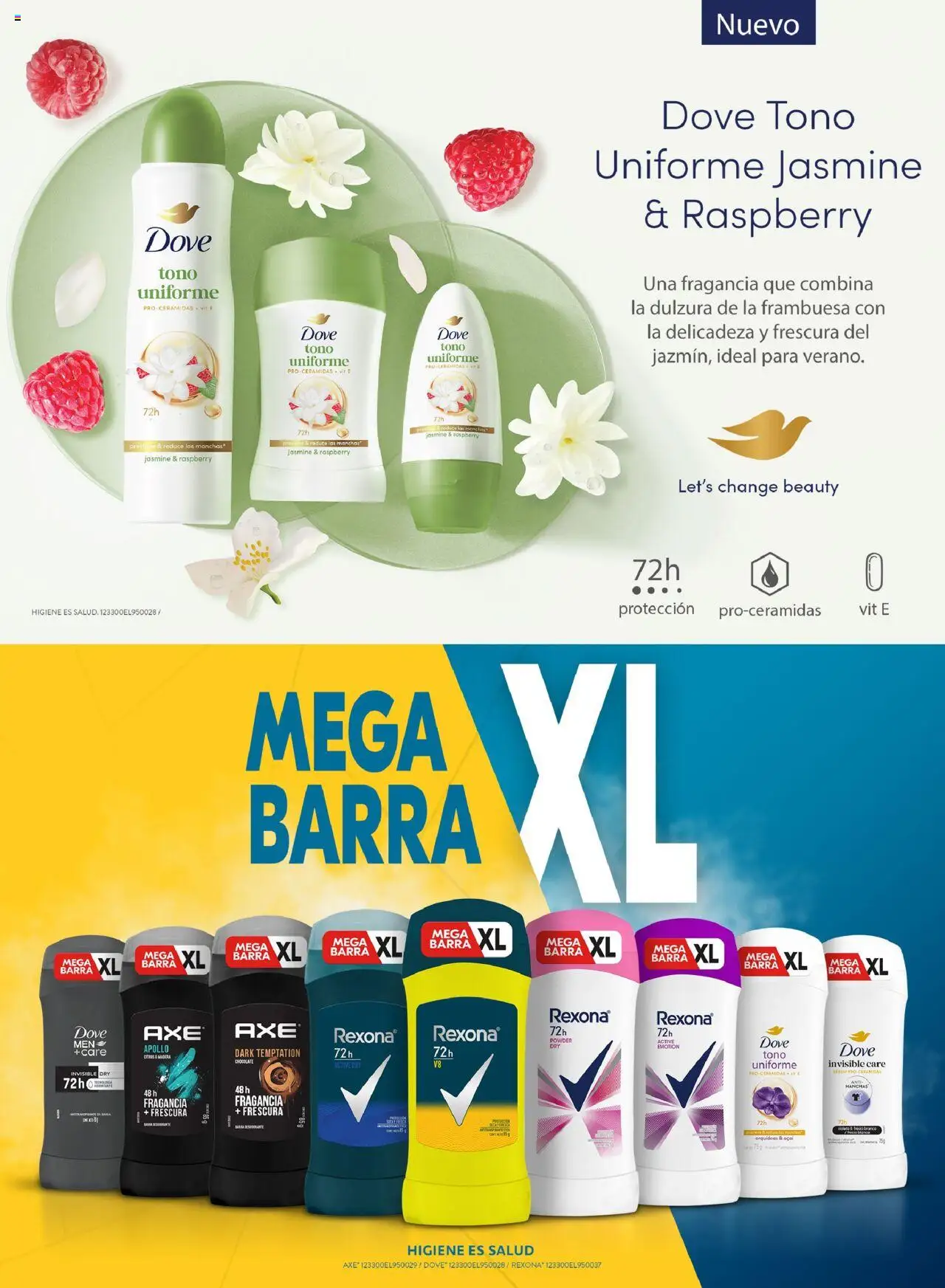 Nuevas ofertas de Chedraui válidas en toda la República Mexicana desde el 02.05.2025. ¡Encuentra las mejores ofertas en Chedraui folleto Vive Bella! | Página: 49 | Productos: Desodorante, Serum, Barra, Fragancia