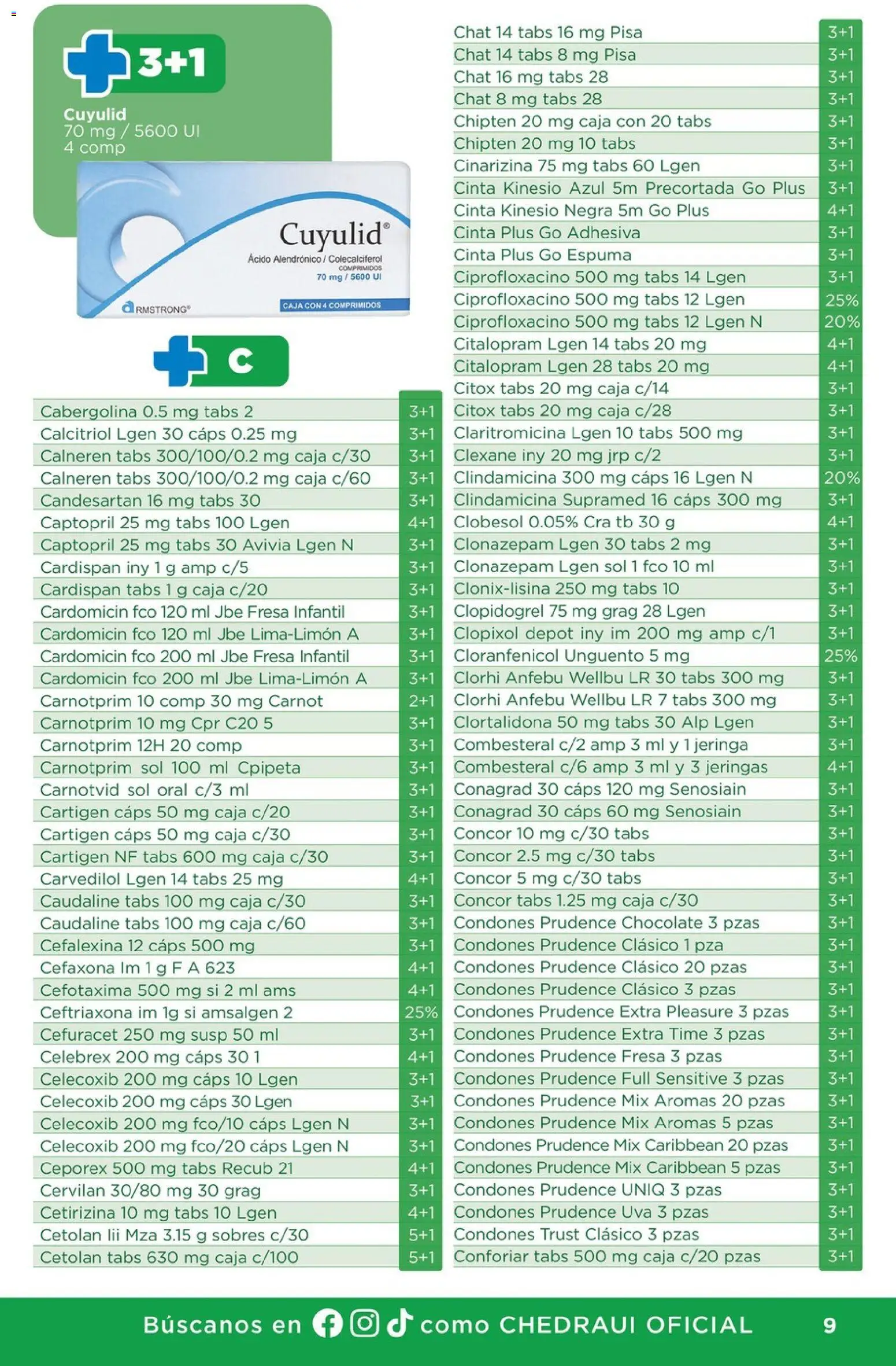 Nuevas ofertas de Chedraui válidas en toda la República Mexicana desde el 27.03.2026. ¡Encuentra las mejores ofertas en Chedraui folleto Promociones Exclusivas! | Página: 9 | Productos: Chocolate, Uva, Cinta, Caja
